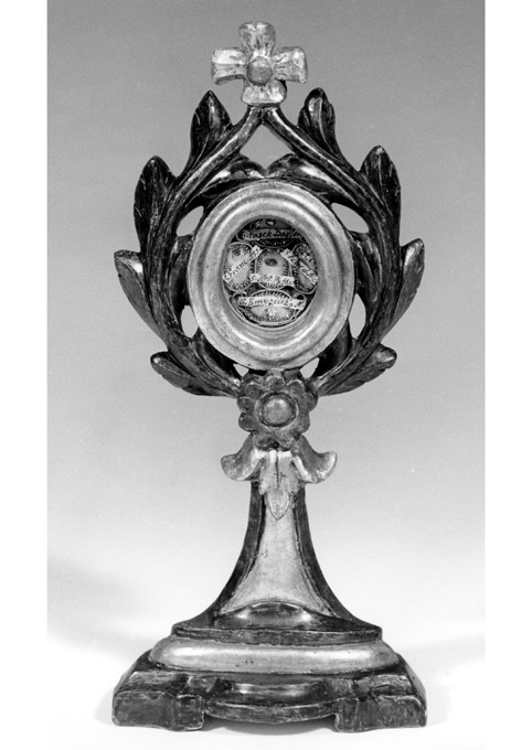 reliquiario - ambito Italia meridionale (prima metà sec. XIX)