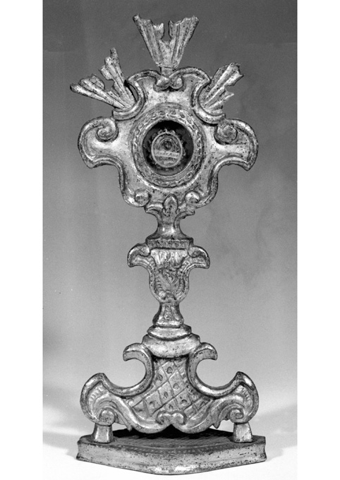 reliquiario - ambito Italia meridionale (seconda metà sec. XVIII)