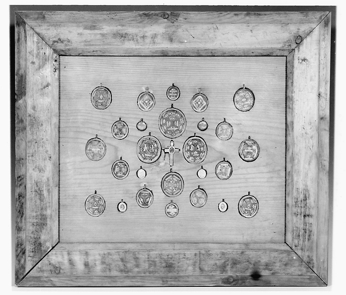 reliquiario - ambito Italia meridionale (secc. XIX/ XX)