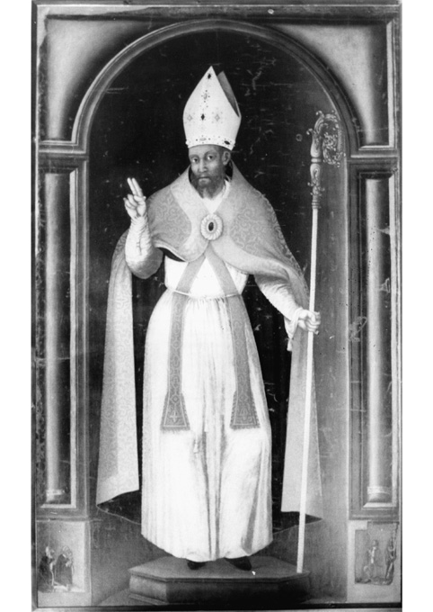 San Donato (dipinto) di Molenis Silvio (sec. XVI)