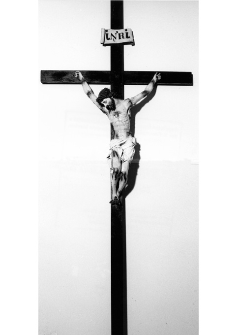 crocifisso - ambito leccese (seconda metà sec. XIX)