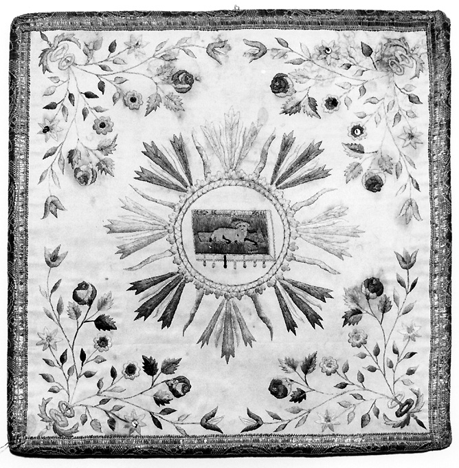 borsa del corporale - ambito pugliese (sec. XVIII)