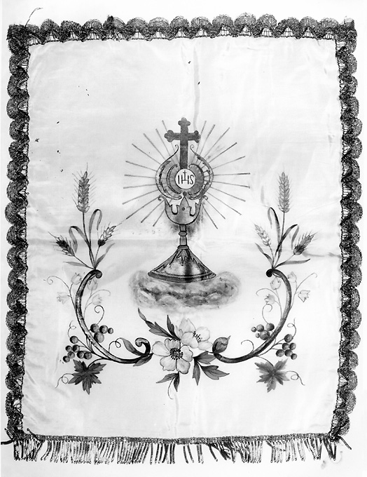 conopeo di tabernacolo - ambito pugliese (sec. XX)