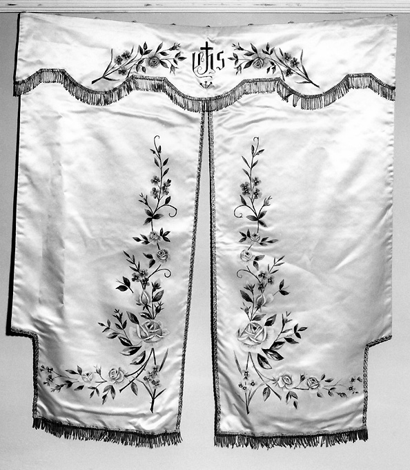 conopeo di tabernacolo - ambito pugliese (sec. XX)