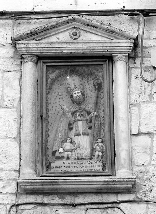 Sant'Oronzo (rilievo) di Palmisano Giuseppe - ambito Italia meridionale (seconda metà sec. XIX)