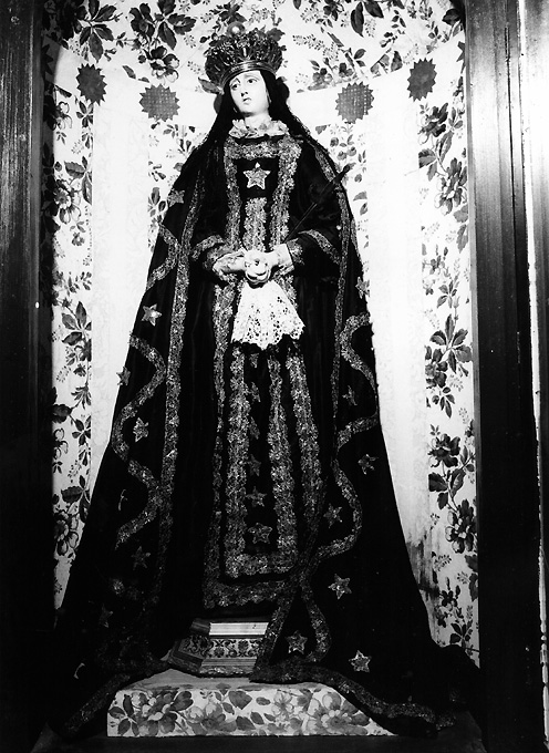 Madonna Addolorata (statua) - ambito Italia meridionale (ultimo quarto sec. XIX)