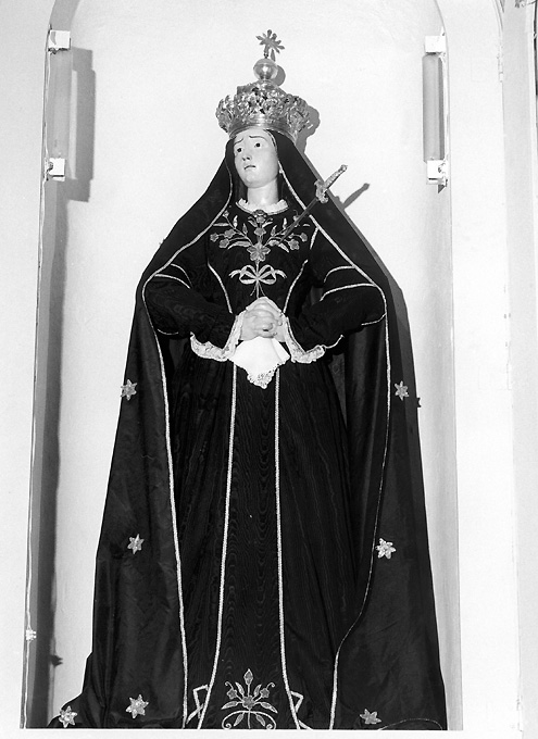 Madonna Addolorata (statua) - ambito Italia meridionale (primo quarto sec. XX)