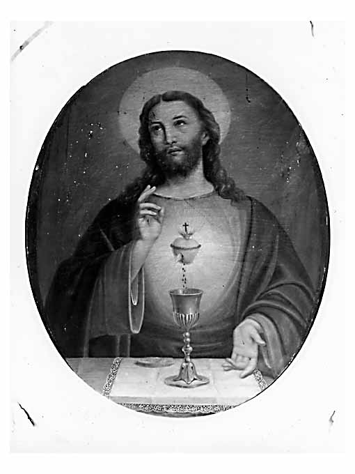 Sacro Cuore di Gesù (dipinto) - ambito Italia meridionale (sec. XX)