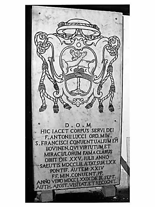 lapide documentaria - ambito Italia meridionale (sec. XVIII)