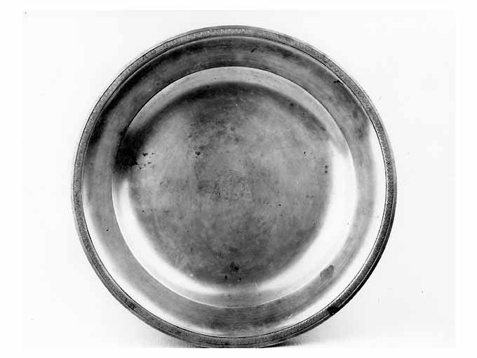 piatto - ambito napoletano (sec. XIX)