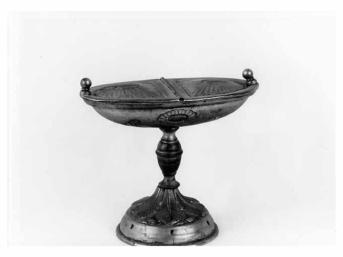 navicella portaincenso - ambito Italia meridionale (primo quarto sec. XX)