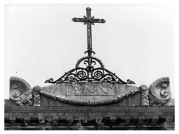 fastigio di De Lillo Michelangelo, Conforti Luigi (sec. XIX)