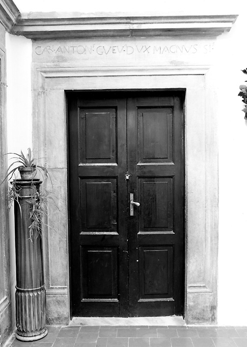 mostra di porta - ambito Italia meridionale (seconda metà sec. XVII)