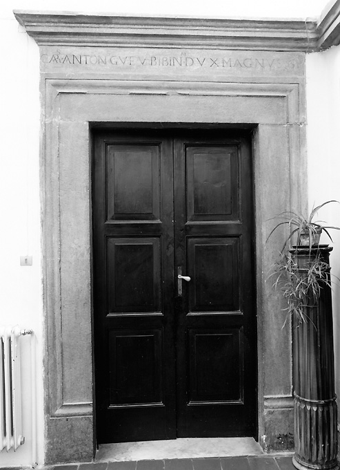 mostra di porta - ambito Italia meridionale (seconda metà sec. XVII)