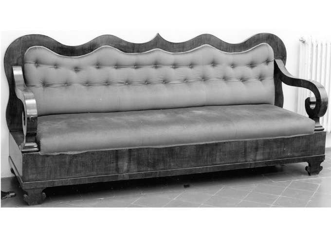 motivo decorativo a volute (divano, serie) - ambito Italia meridionale (secc. XVII/ XVIII)