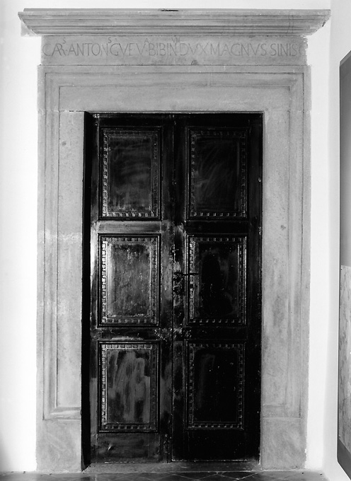 mostra di porta, serie - ambito Italia meridionale (seconda metà sec. XVII)