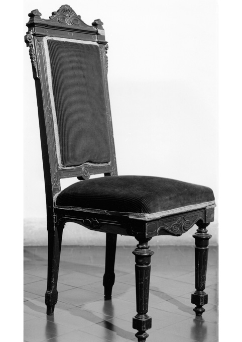 sedia, serie - manifattura francese (primo quarto sec. XIX)