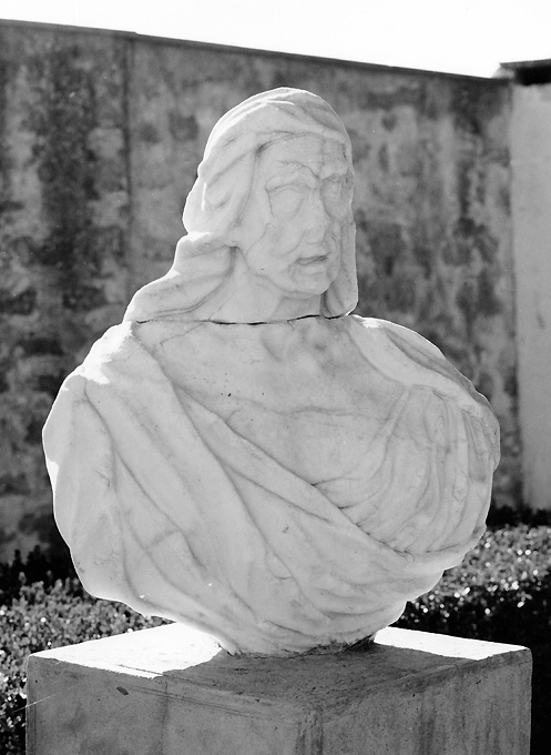 busto maschile (scultura) - ambito Italia meridionale (seconda metà sec. XIX)