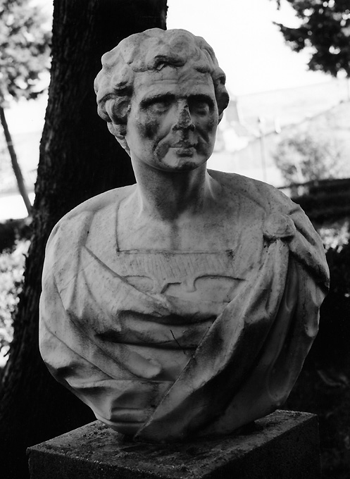 busto maschile (scultura) - ambito Italia meridionale (seconda metà sec. XIX)