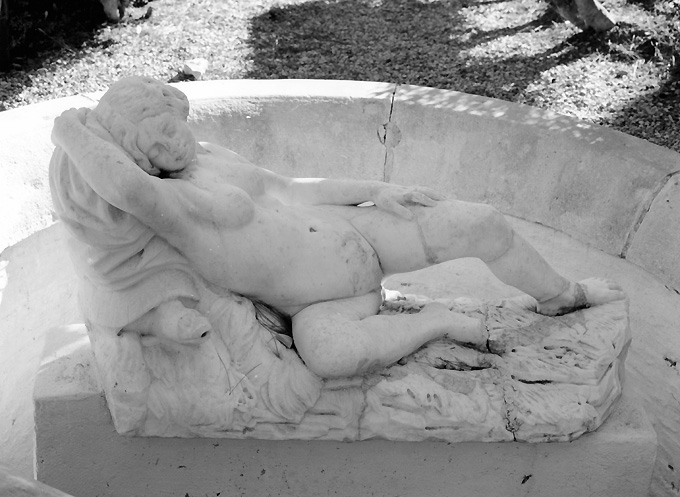 figura femminile nuda (scultura) - ambito Italia meridionale (metà sec. XIX)