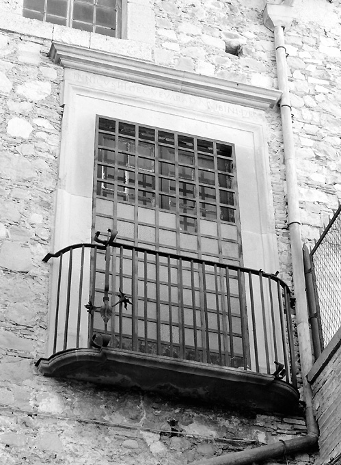 mostra di finestra, serie - ambito Italia meridionale (sec. XVIII)