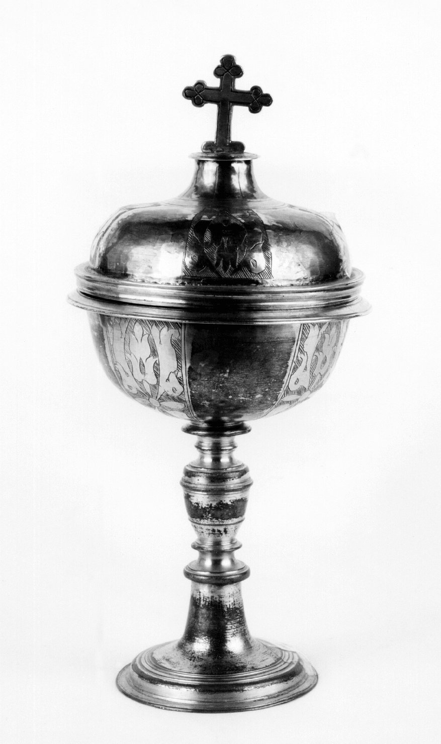 motivi decorativi vegetali (pisside da viatico) - ambito napoletano (prima metà sec. XVII)