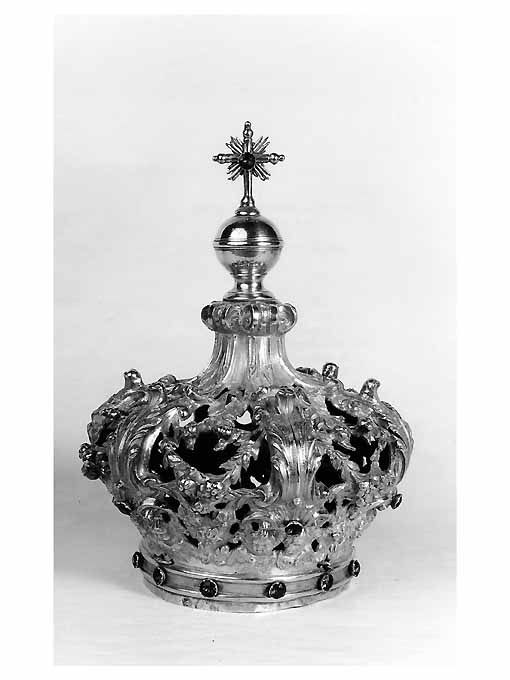 corona da statua - ambito napoletano (sec. XIX)