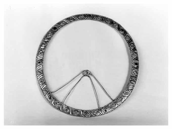 aureola di statua - ambito napoletano (sec. XIX)