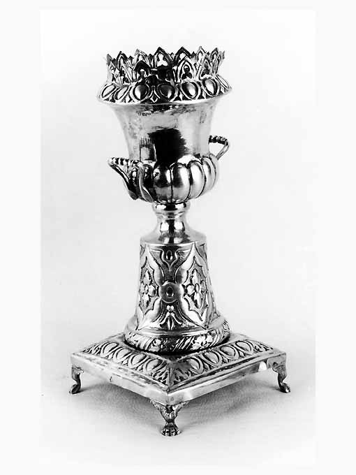 vaso d'altare - manifattura napoletana (sec. XIX)