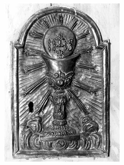 sportello di tabernacolo - ambito napoletano (sec. XVIII)