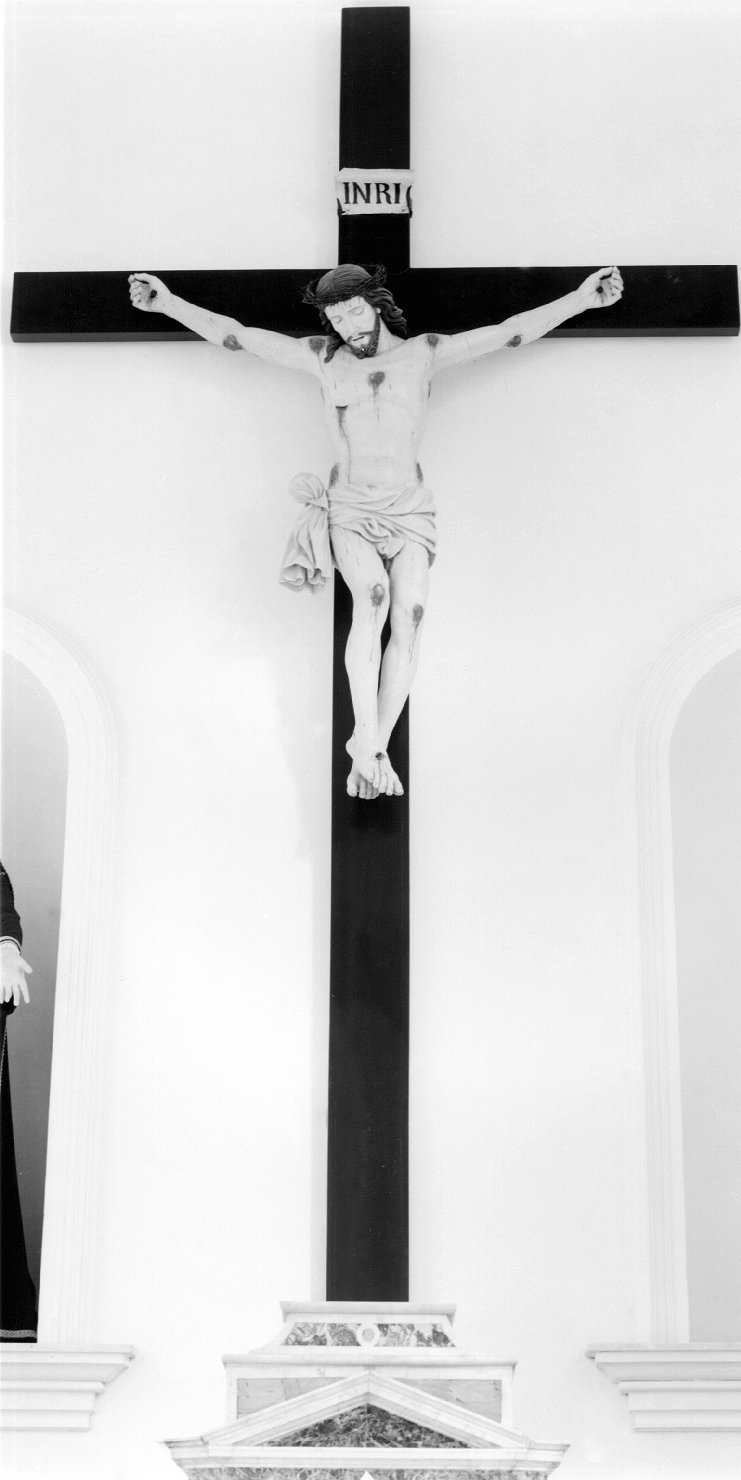 Cristo crocifisso (croce) - ambito Italia meridionale (sec. XIX)