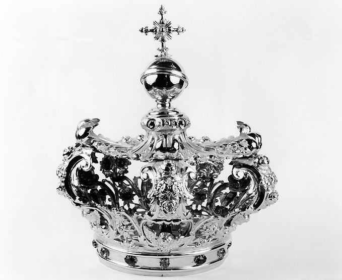corona da statua di Catello Eugenio (bottega) (secondo quarto sec. XX)