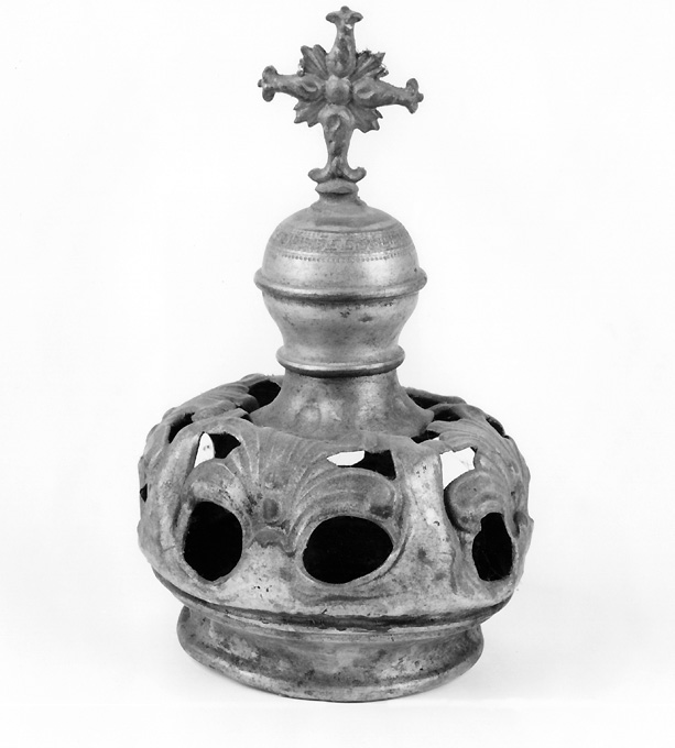 corona da statua - ambito Italia meridionale (secc. XIX/ XX)