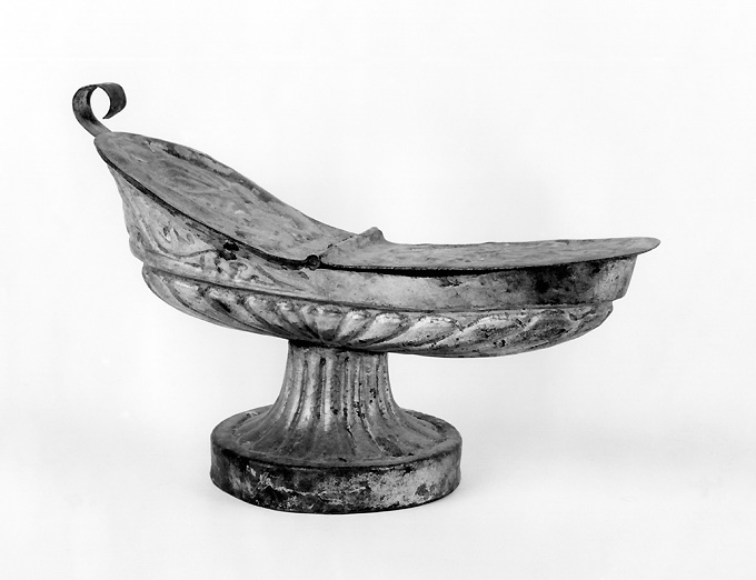 navicella portaincenso - ambito Italia meridionale (secc. XIX/ XX)