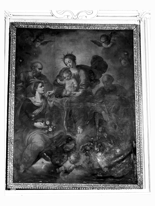 Sacra Famiglia (dipinto) - ambito Italia meridionale (sec. XVII)