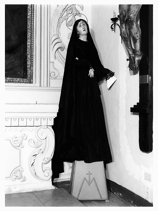 Madonna Addolorata (manichino) - ambito salentino (fine/inizio secc. XIX/ XX)