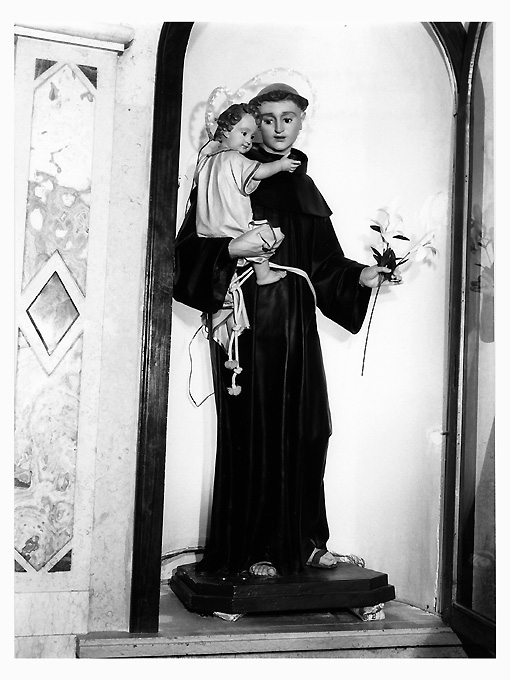 Sant'Antonio da Padova (statua) - ambito salentino (primo quarto sec. XX)