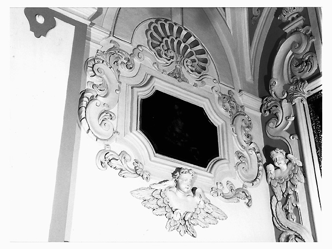 cornice, coppia - ambito salentino (sec. XVIII)