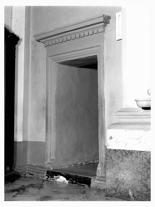 mostra di porta, serie - ambito salentino (sec. XVII)