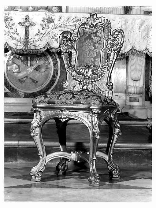 sedia - ambito salentino (metà sec. XIX)