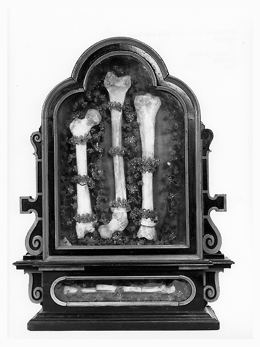 reliquiario - a tabella - manifattura bavarese (inizio sec. XVII)