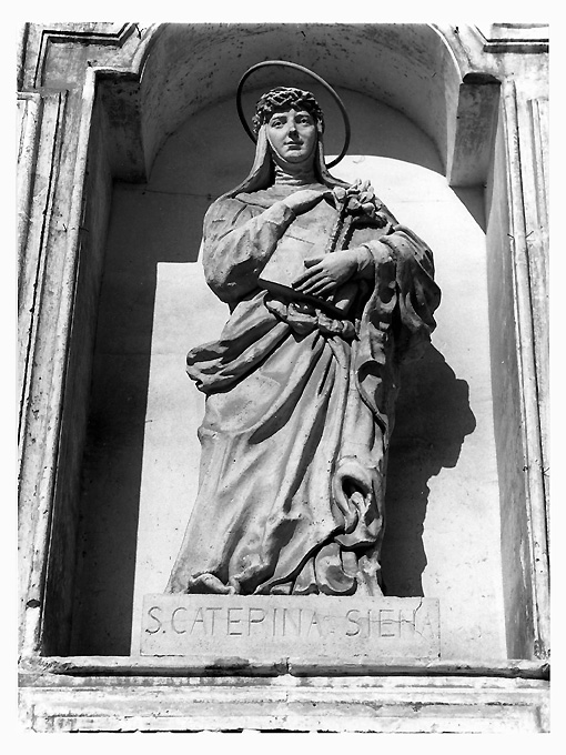 Santa Caterina da Siena (scultura) di Manieri Mauro (sec. XVIII)
