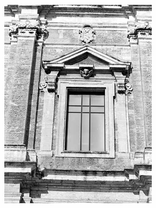 mostra di finestra di Manieri Mauro - ambito salentino (sec. XVIII)