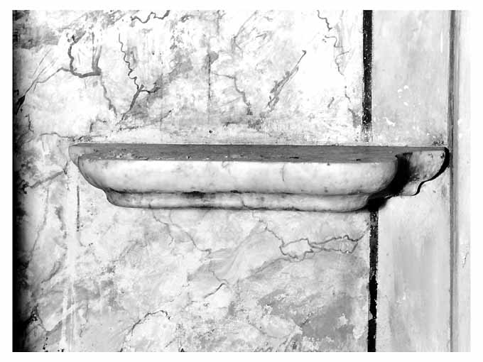 mensola - ambito napoletano (sec. XVIII)