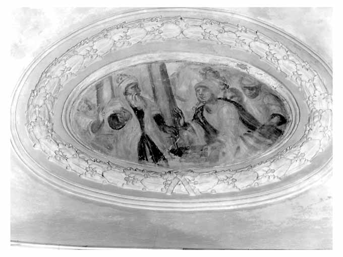 Episodio della vita di san Teodoro d'Amasea (dipinto) - ambito salentino (terzo quarto sec. XVIII)