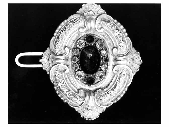 fermaglio di piviale - manifattura italiana (ultimo quarto sec. XIX)