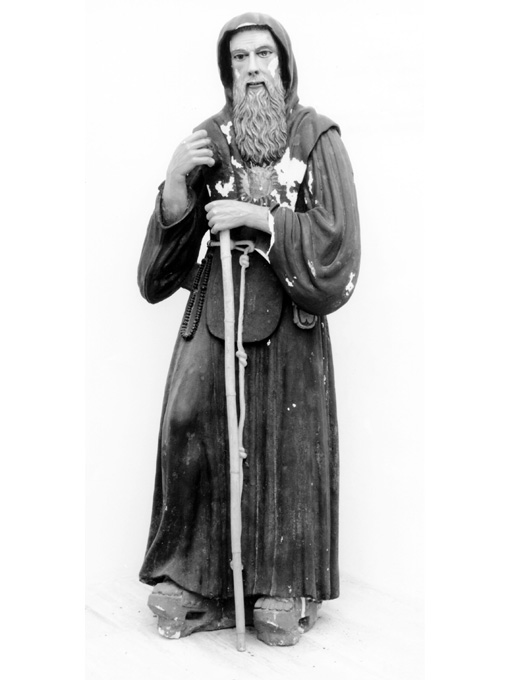 San Francesco di Paola (statua) - ambito salentino (prima metà sec. XVIII)