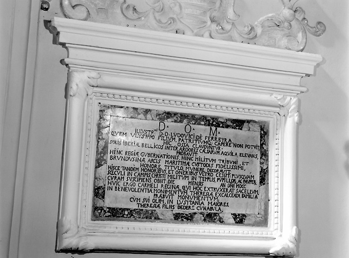 lapide tombale - ambito salentino (sec. XVIII)