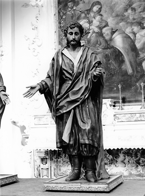 San Cosma (statua) - ambito salentino (sec. XIX)
