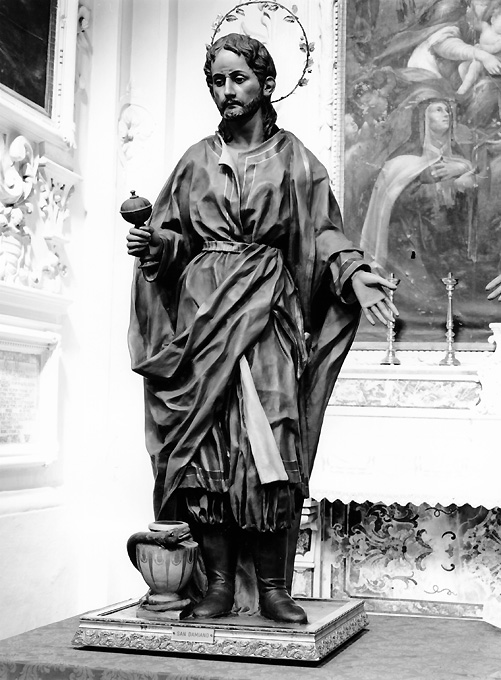 San Damiano (statua) - ambito salentino (sec. XIX)